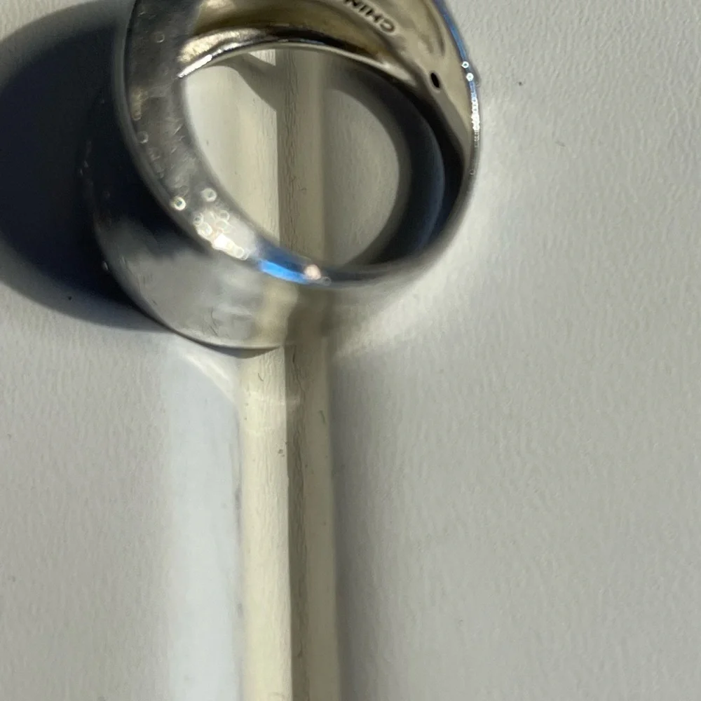 Elle Sterling Silver Ring- 925- Size 6 1/2 - Picture 7 of 16